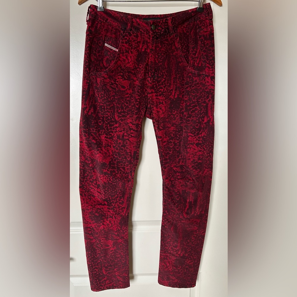 Diesel Brand Stretch Corduroy Fayza Pants Size 27